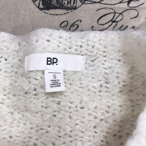 BP. Funnel Neck Bouclé Sweater - Picture 6 of 7